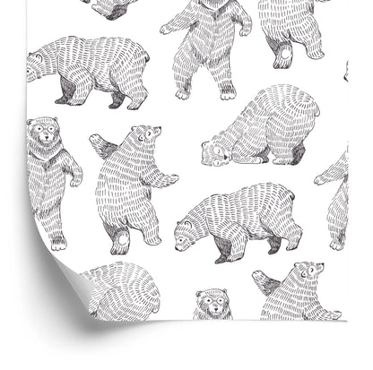Wallpaper For Children - Funny Bears