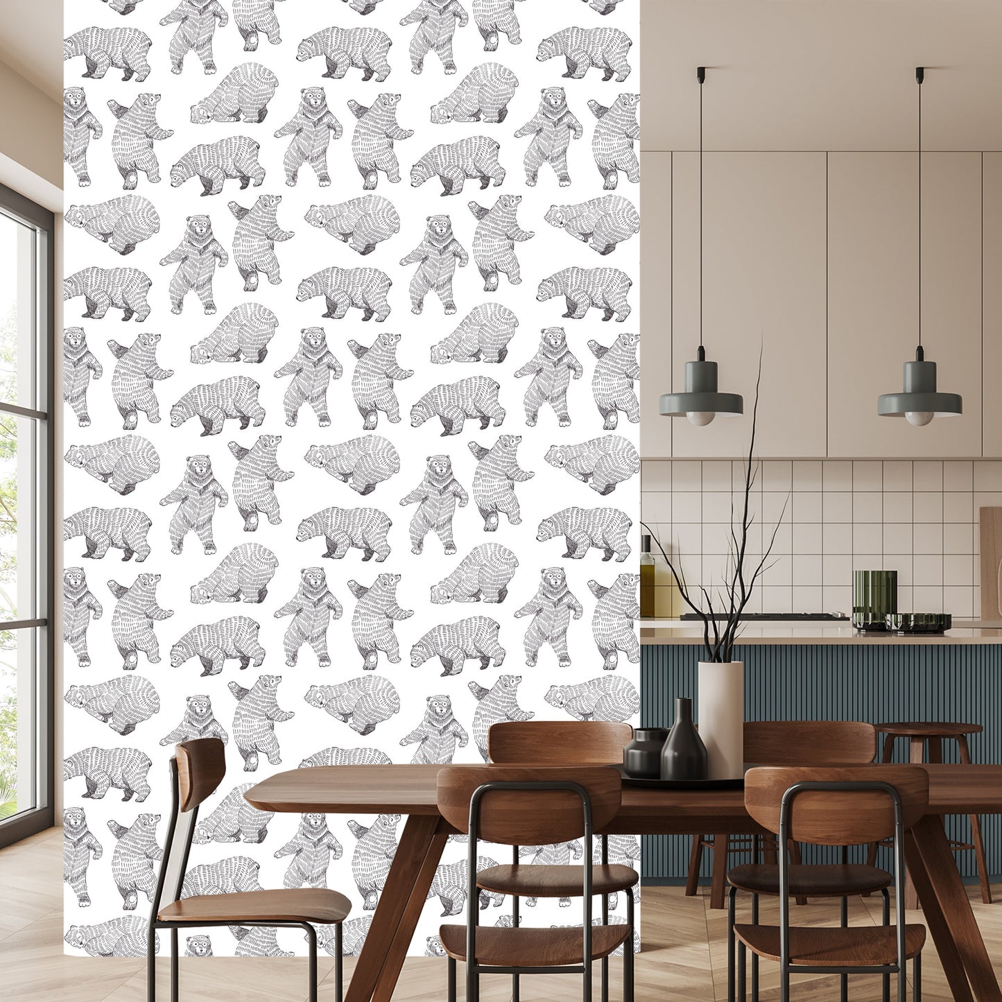 Wallpaper For Children - Funny Bears
