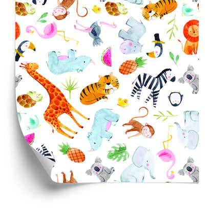 Wallpaper For Children - Safari Animals