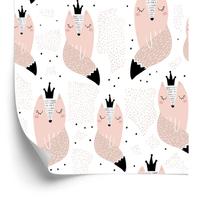 Wallpaper For Children - Princess Fox