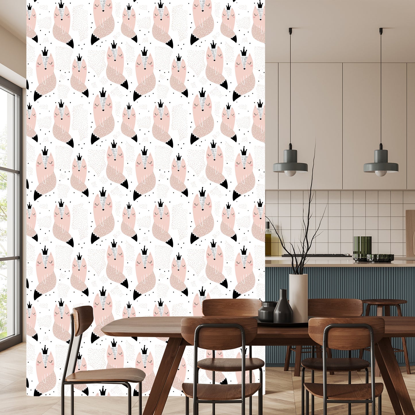 Wallpaper For Children - Princess Fox
