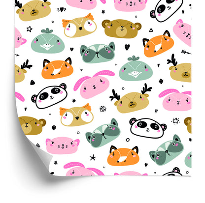 Wallpaper Colorful Animals