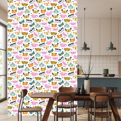 Wallpaper Colorful Animals