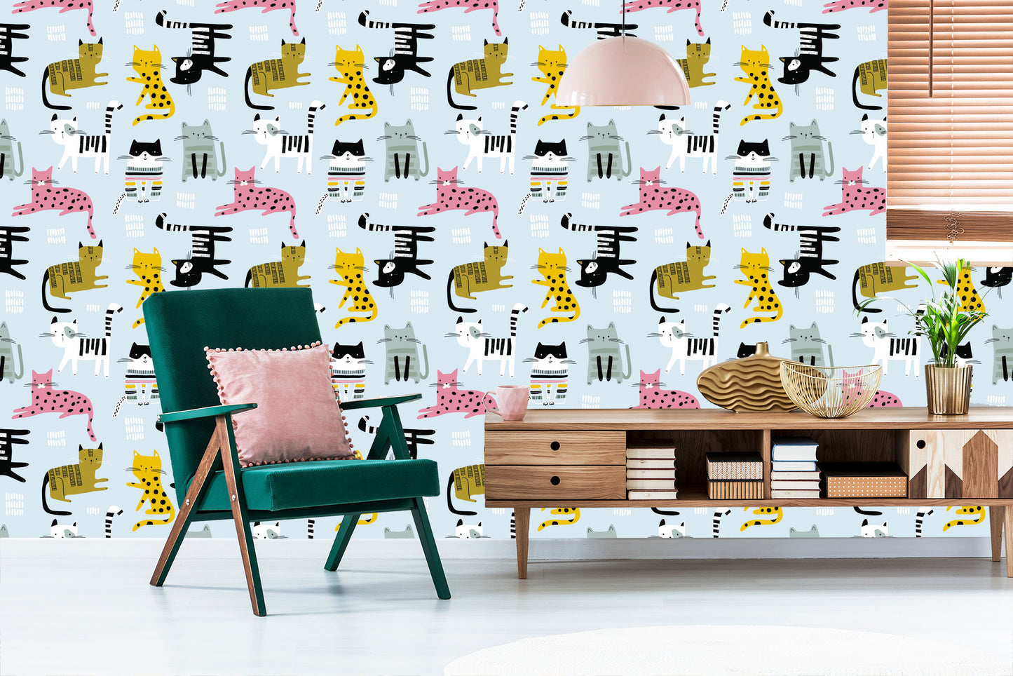 Wallpaper For Children - Colorful Birds
