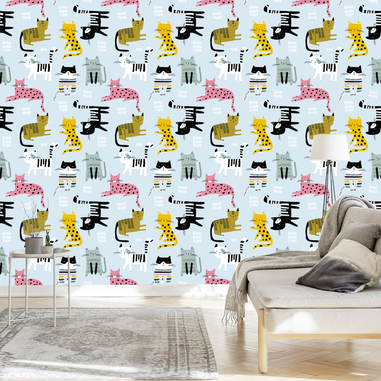 Wallpaper For Children - Colorful Birds