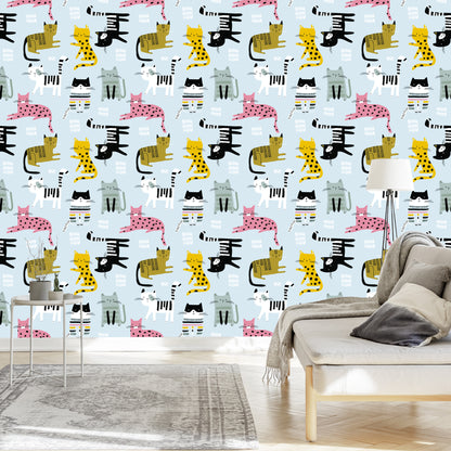 Wallpaper For Children - Colorful Birds