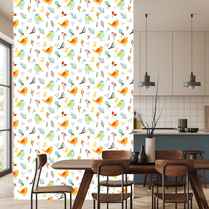Wallpaper Colorful Birds