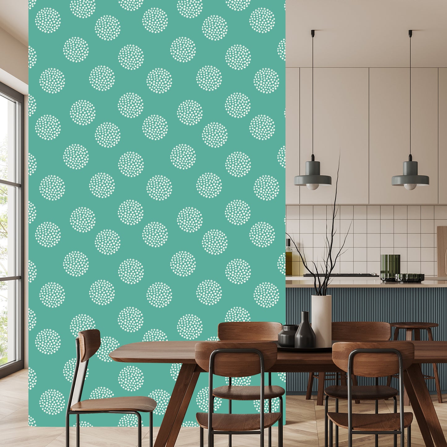 Wallpaper Hand Drawn Dots