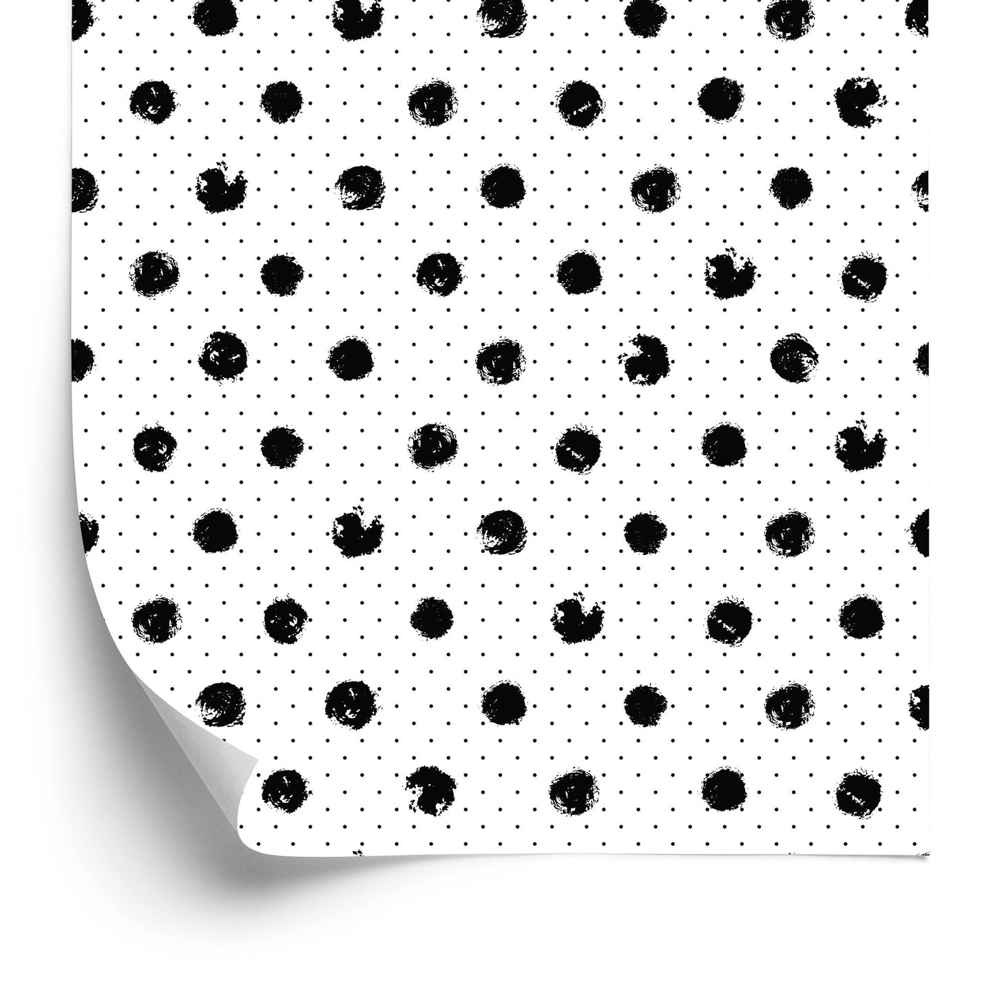 Wallpaper Black Dots