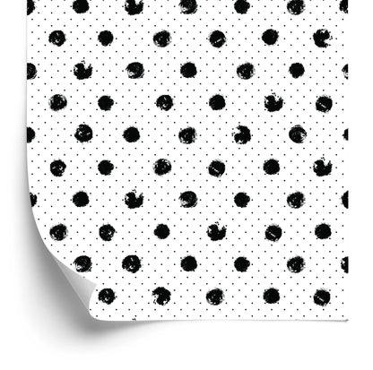 Wallpaper Black Dots