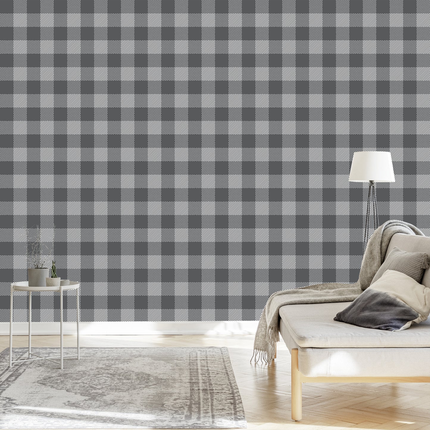 Wallpaper Modernist Abstract Lattice