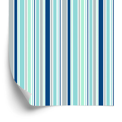 Wallpaper Colorful Vertical Stripes