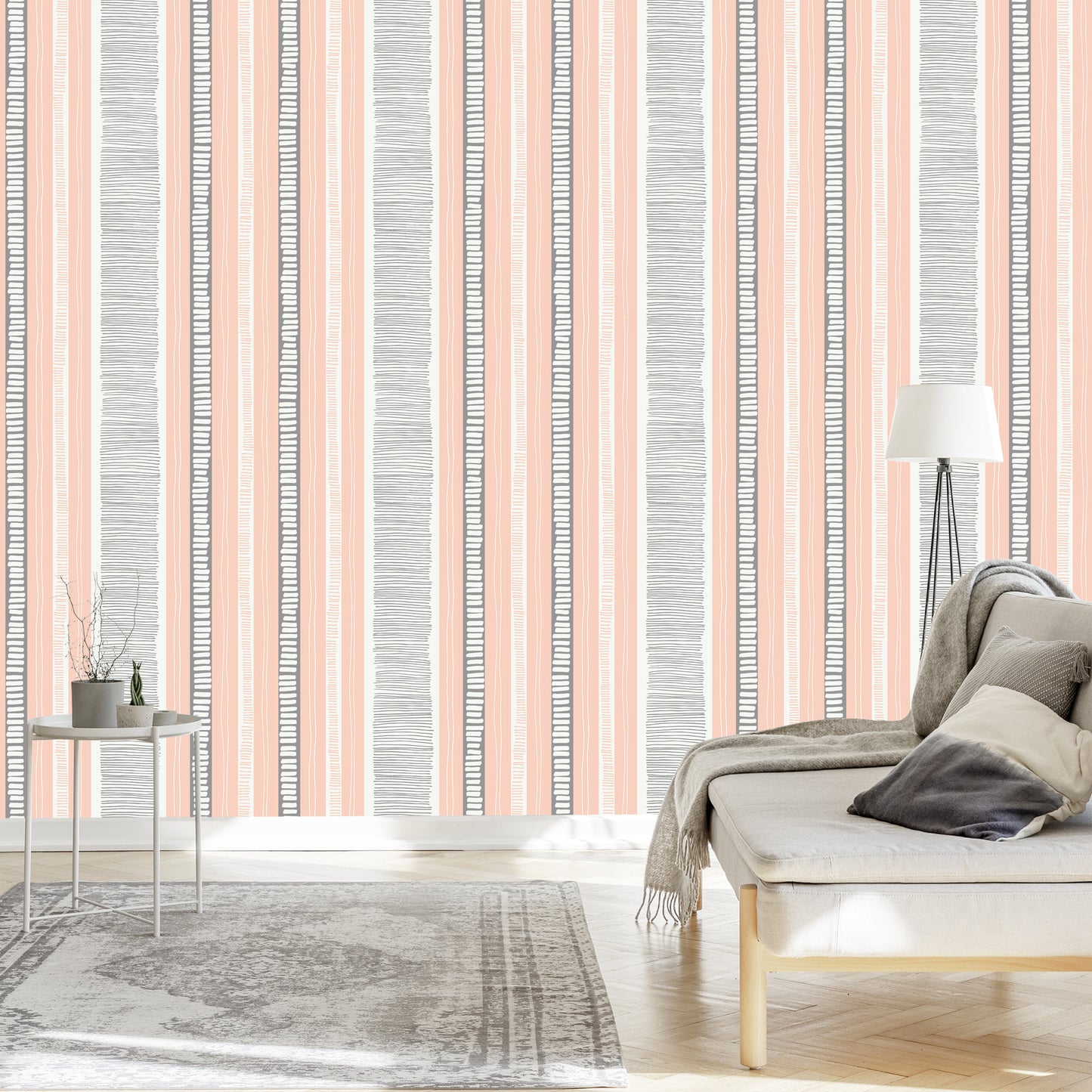 Wallpaper Vertical Stripes - Abstraction