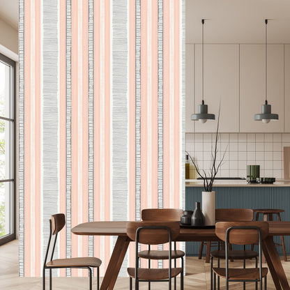 Wallpaper Vertical Stripes - Abstraction