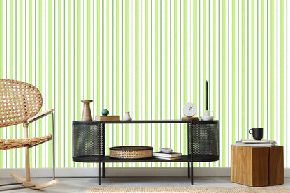 Wallpaper Vertical Retro Stripes