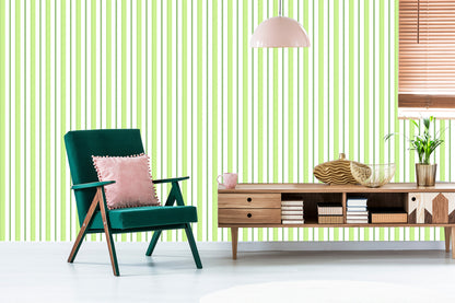 Wallpaper Vertical Retro Stripes