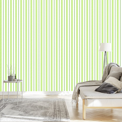 Wallpaper Vertical Retro Stripes