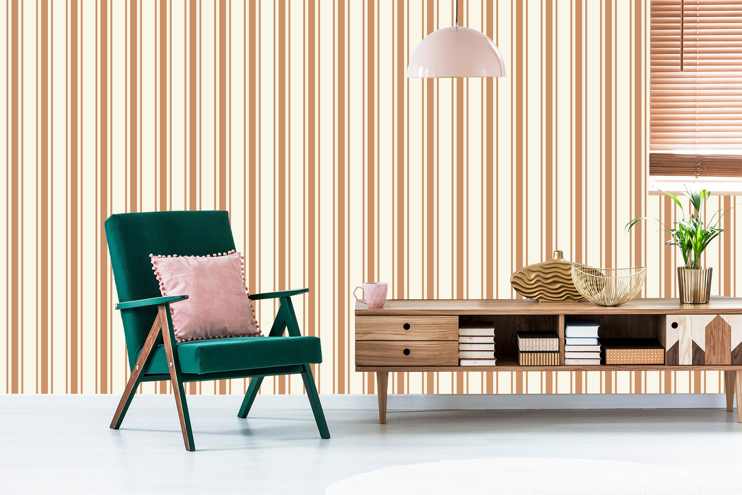 Wallpaper Classic Vertical Stripes