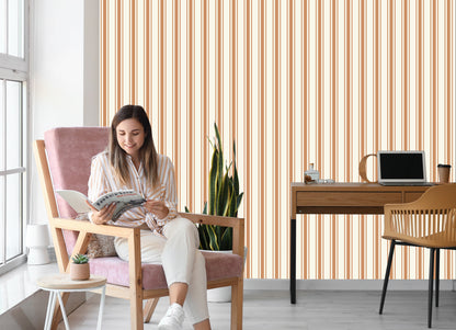 Wallpaper Classic Vertical Stripes