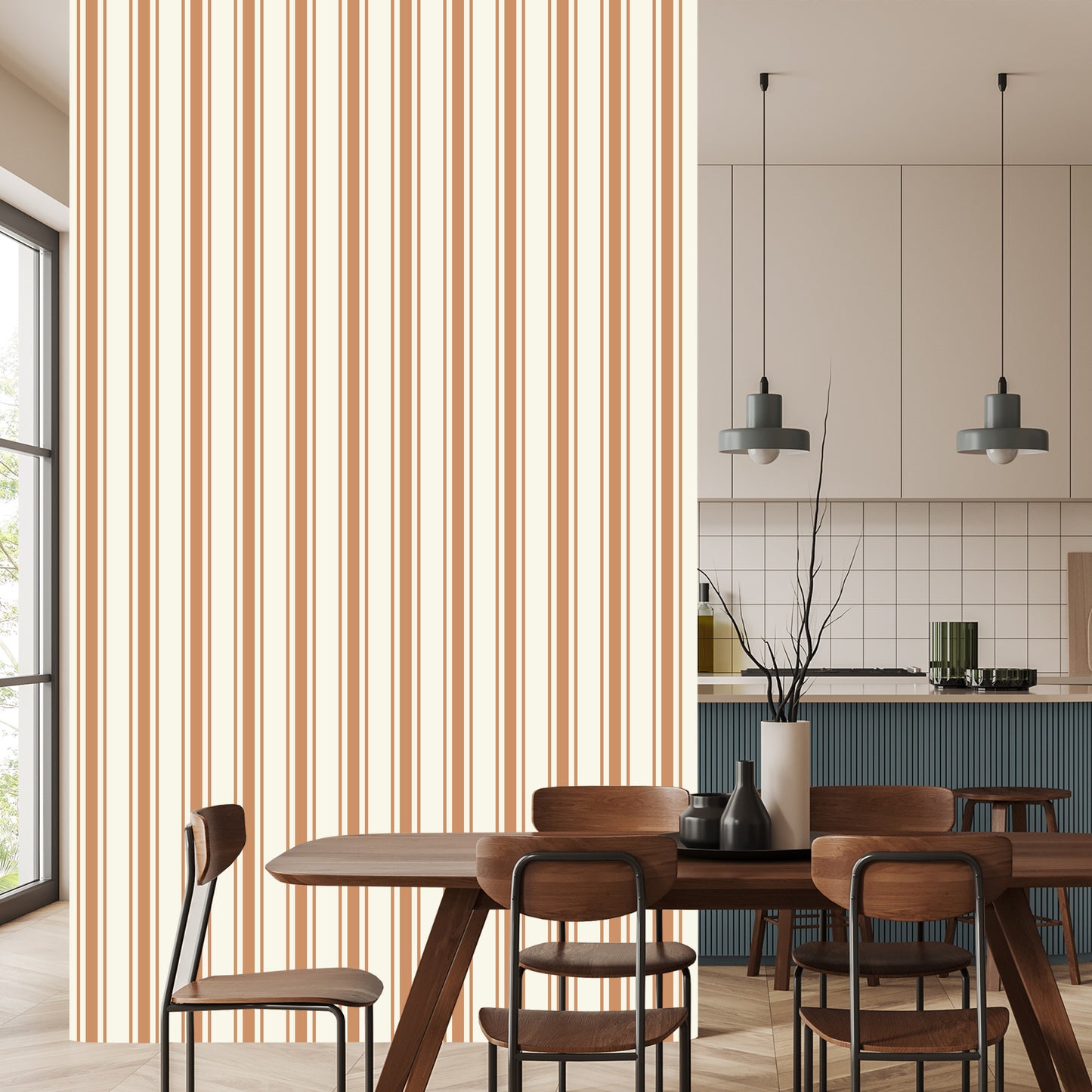 Wallpaper Classic Vertical Stripes