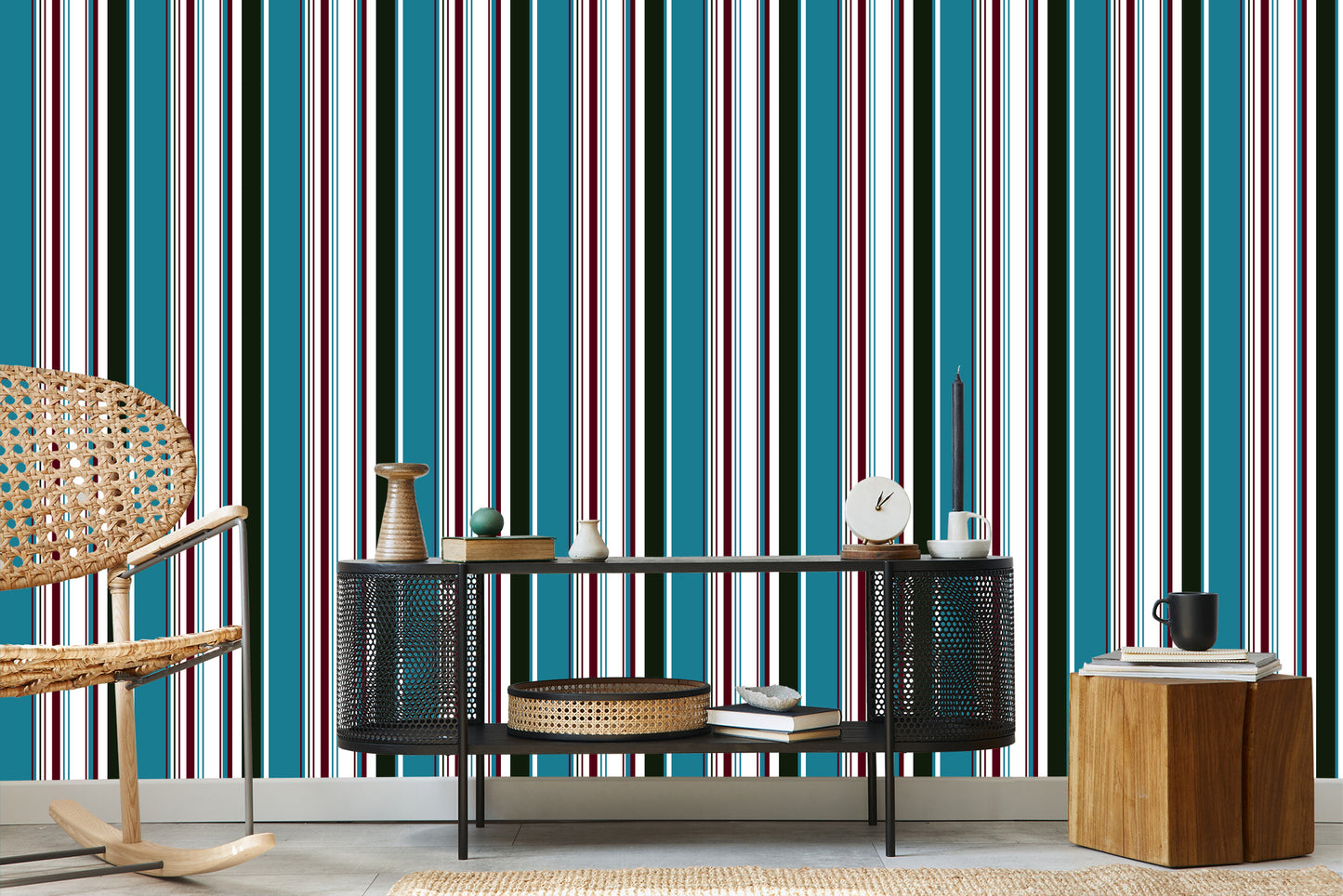 Wallpaper Classic Vertical Stripes For Living Room Bedroom