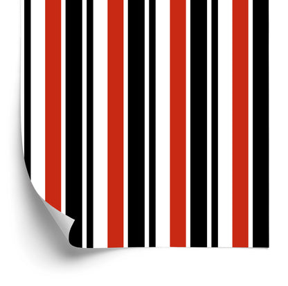 Wallpaper Classic Vertical Stripes For The Salon Office