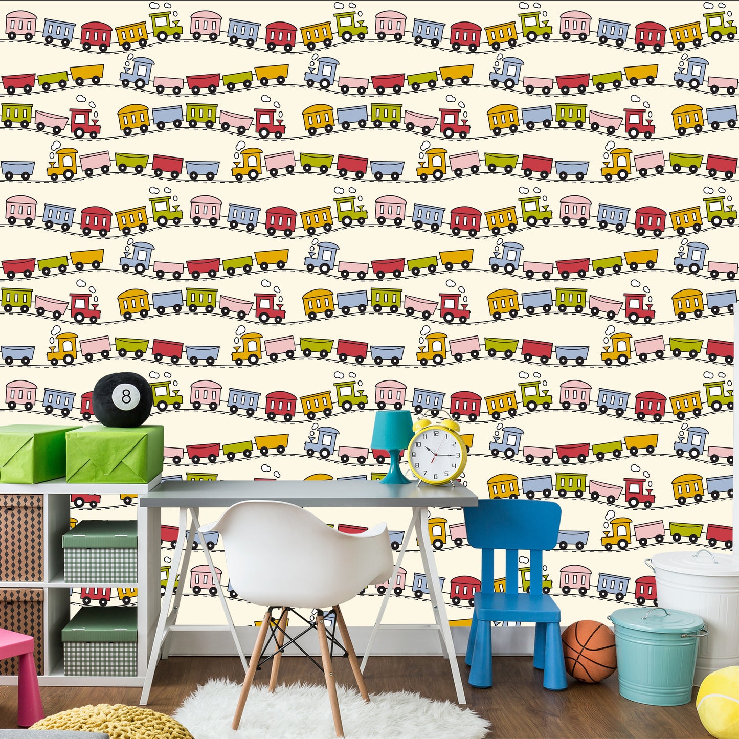 Wallpaper Colorful Queue