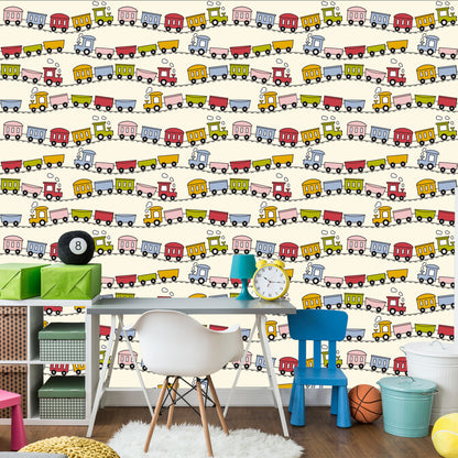 Wallpaper Colorful Queue