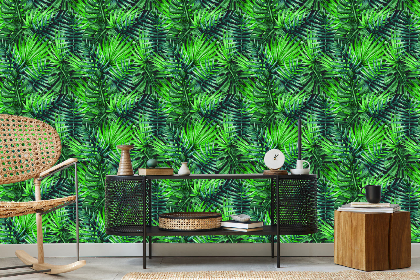 Wallpaper Beautiful Tropical Leaves
