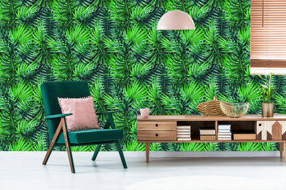 Wallpaper Beautiful Tropical Leaves