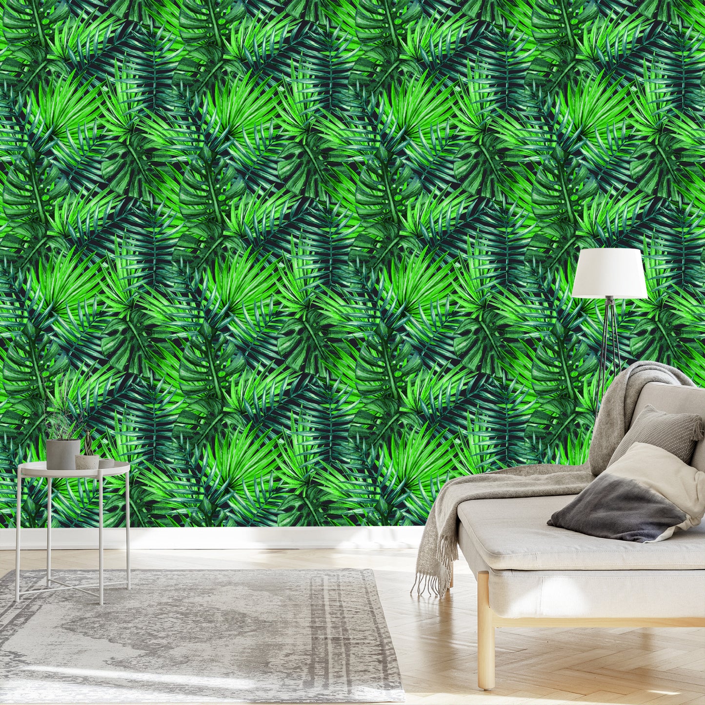 Wallpaper Beautiful Tropical Leaves