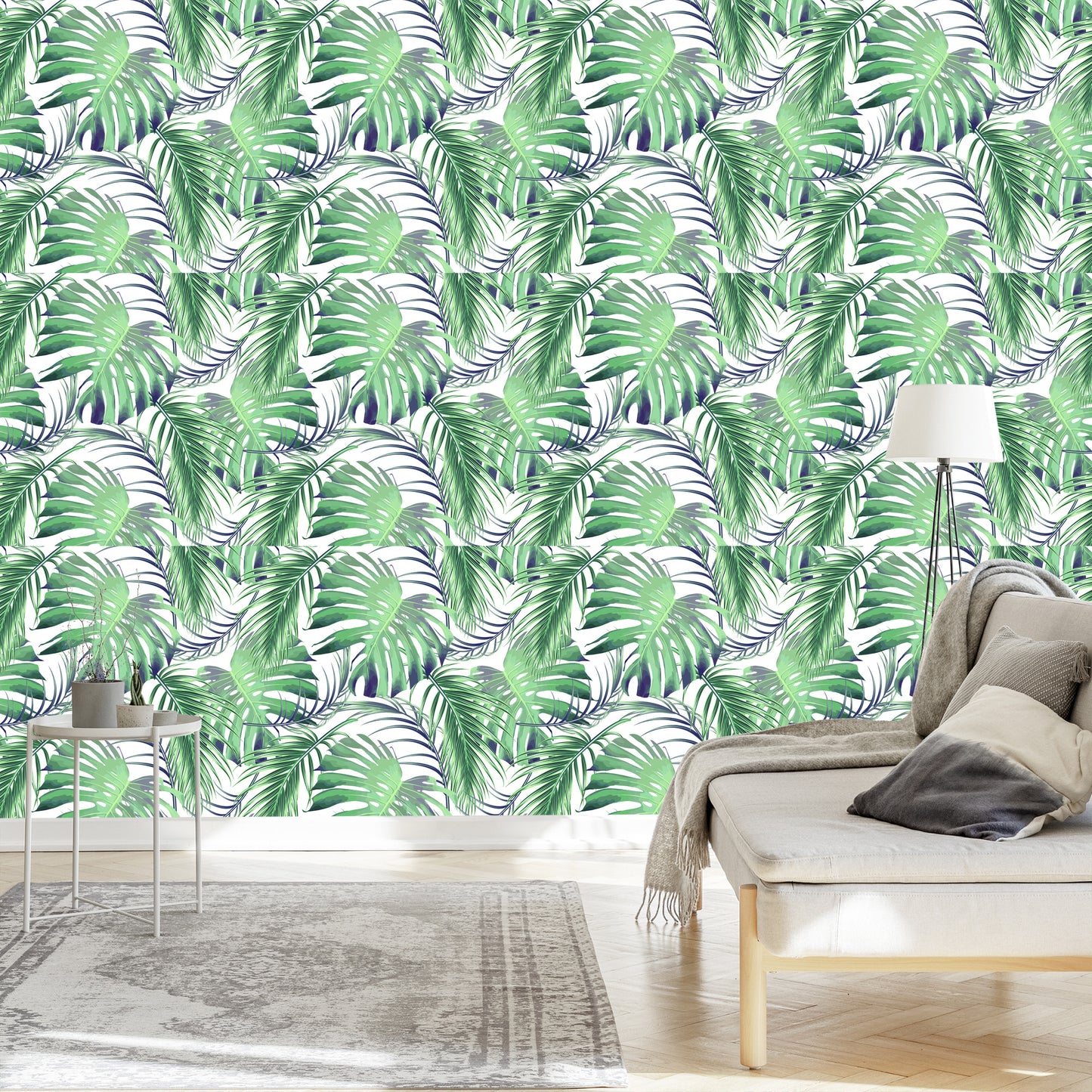 Wallpaper Leaves Palm And Monsteraae