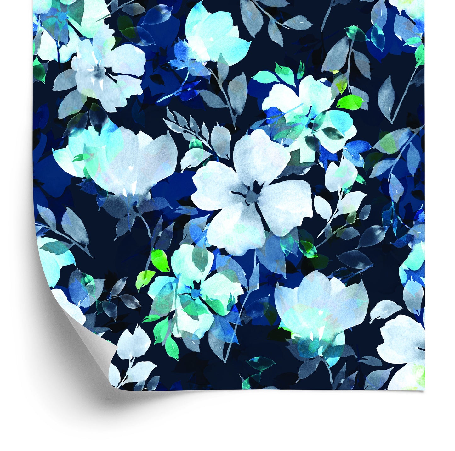 Wallpaper Floral Pattern Watercolor