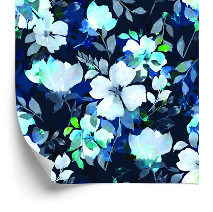 Wallpaper Floral Pattern Watercolor