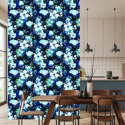 Wallpaper Floral Pattern Watercolor