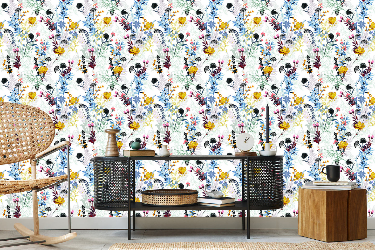 Wallpaper Meadow Flowers