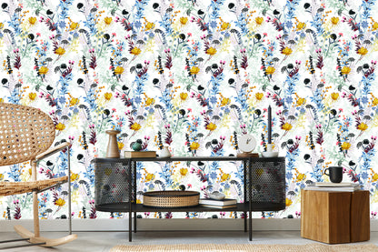 Wallpaper Meadow Flowers