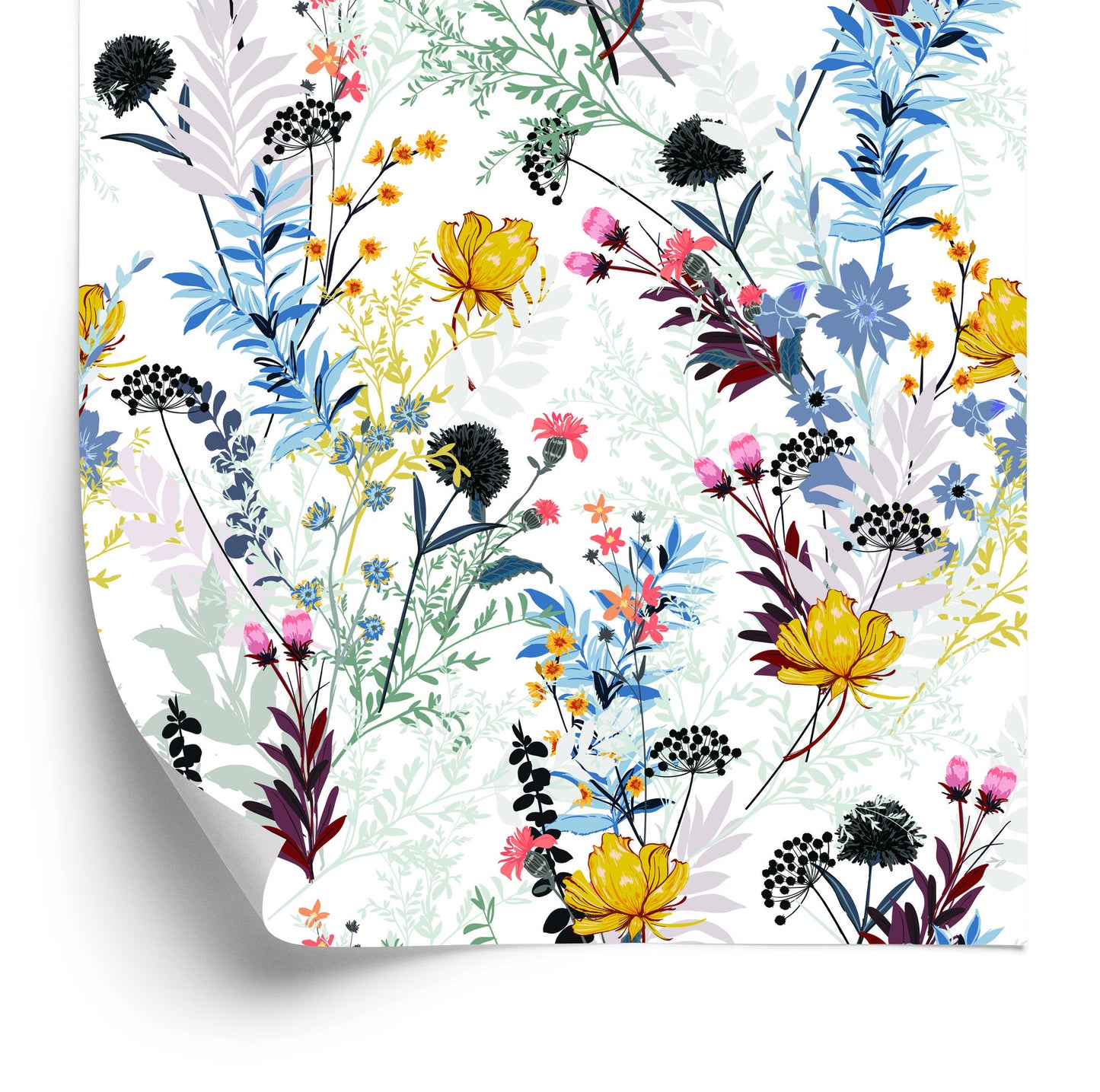 Wallpaper Meadow Flowers