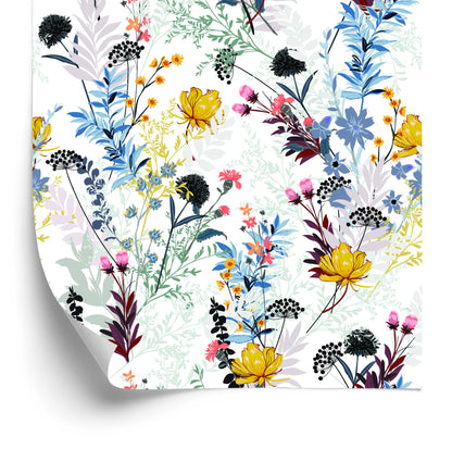 Wallpaper Meadow Flowers