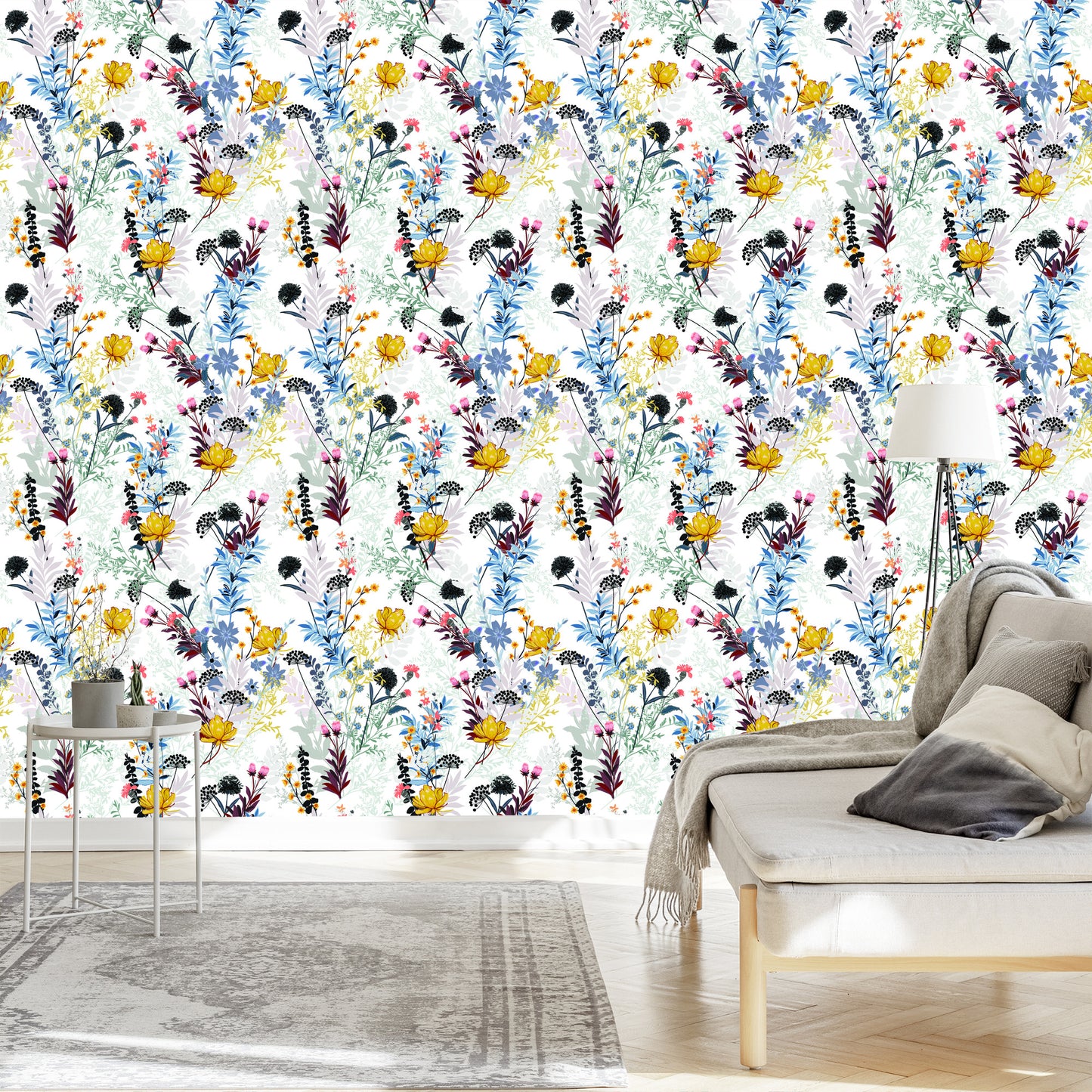Wallpaper Meadow Flowers