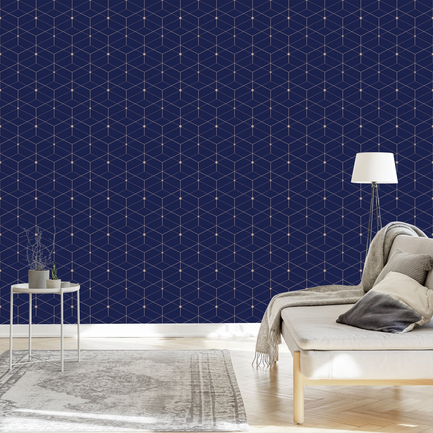 Wallpaper Modernist Geometric Pattern