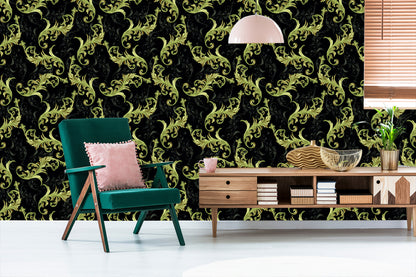 Wallpaper Beautiful Ornaments Pattern