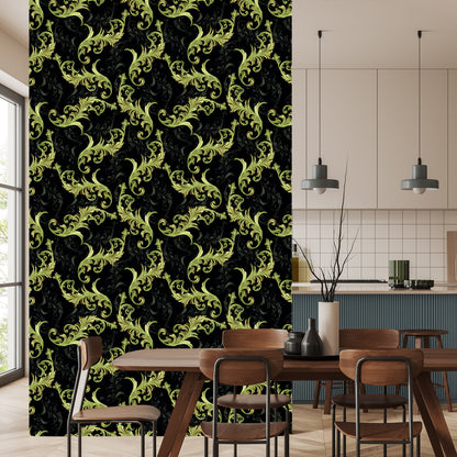 Wallpaper Beautiful Ornaments Pattern