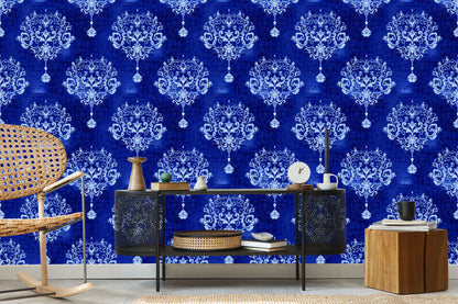 Wallpaper Damascus Ornaments