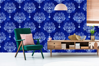 Wallpaper Damascus Ornaments