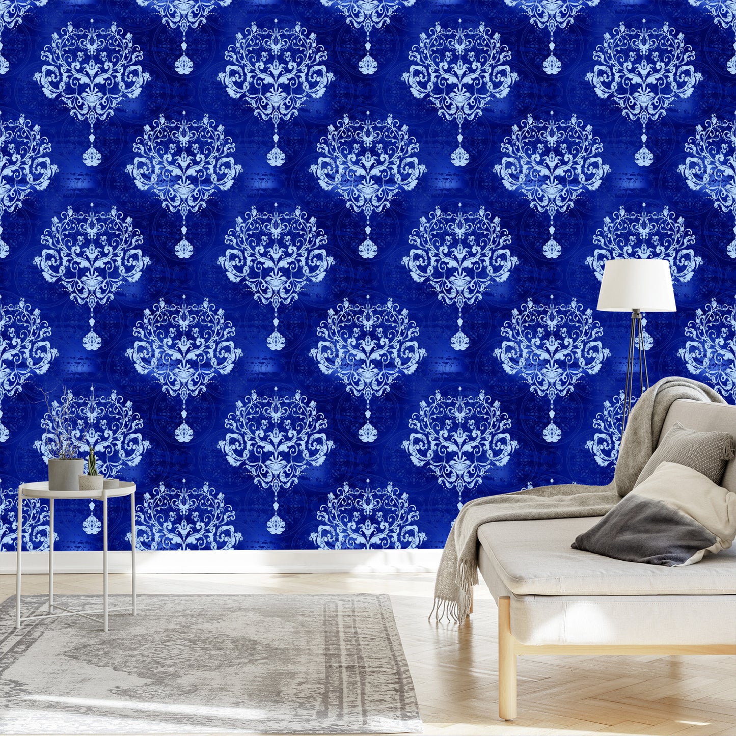 Wallpaper Damascus Ornaments