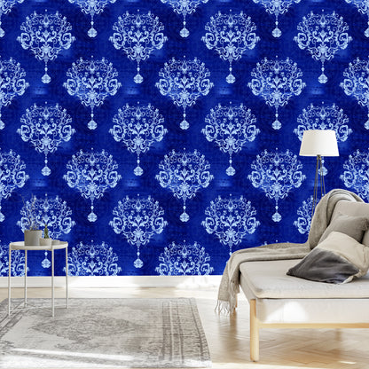 Wallpaper Damascus Ornaments