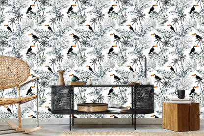 Wallpaper Toucans
