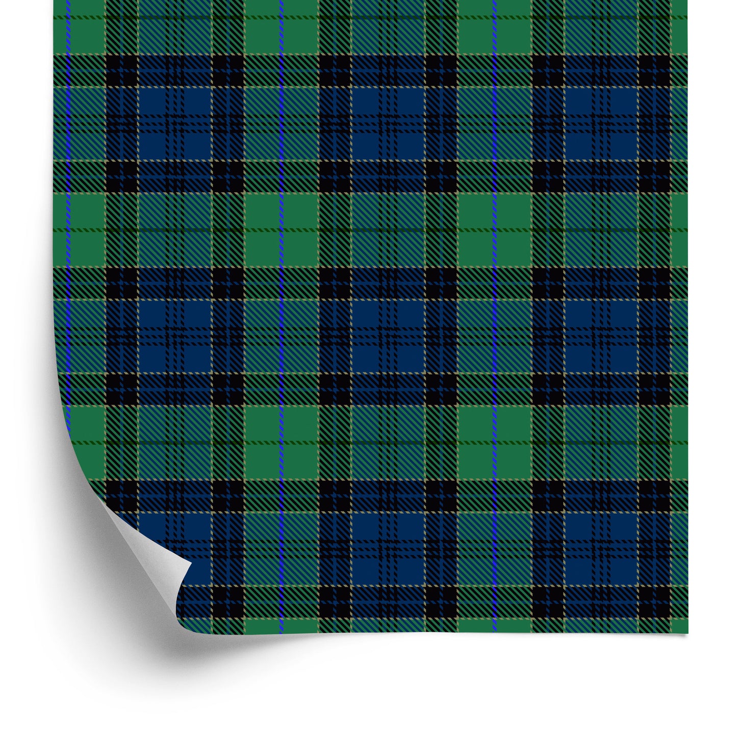Wallpaper Scottish Checkered Pattern