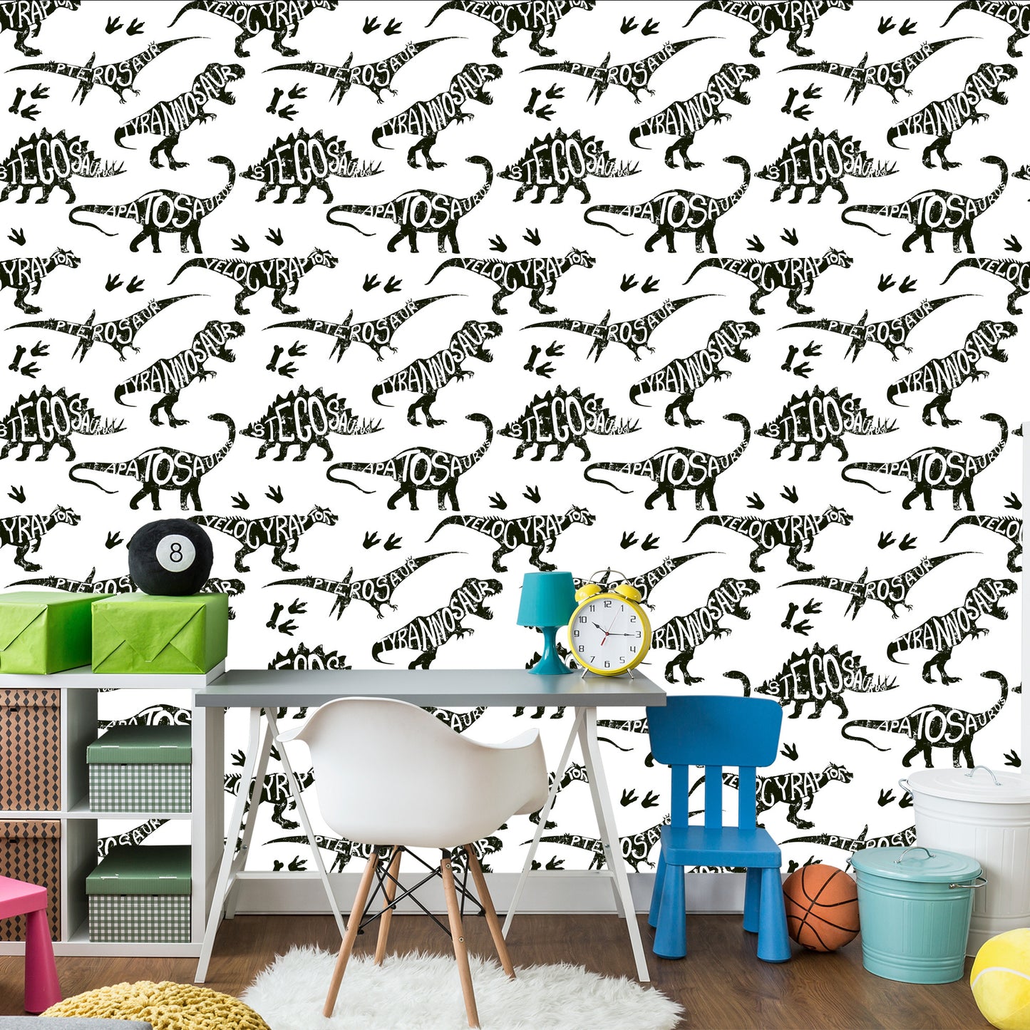 Wallpaper With Dinosaurs, Animals, Room